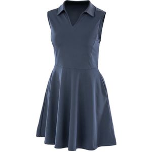 S799F - Padeljurk/Tennisjurk/Sportjurk, Mouwloos, Spiro, Navy blauw, maat M