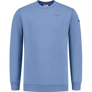 Ballin Amsterdam - Heren Regular fit Sweaters Crewneck LS - Blue Grey - Maat M