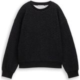 Tom Tailor Denim Sweatshirt met glitter-effect