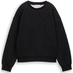 Tom Tailor Denim Sweatshirt met glitter-effect