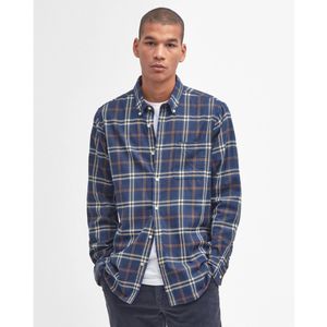 Barbour - MSH4995 - Overhemd - Blauw - Getailleerd - Lange Mouwen - Casual