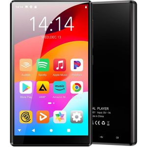 MP3-speler - Zwart - Oilsky 80GB Muziekspeler met Bluetooth en Wi-Fi - 4,7 inch Android MP4-speler