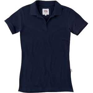 Workwear Damespolo 'Susa' met korte mouw Navy - M
