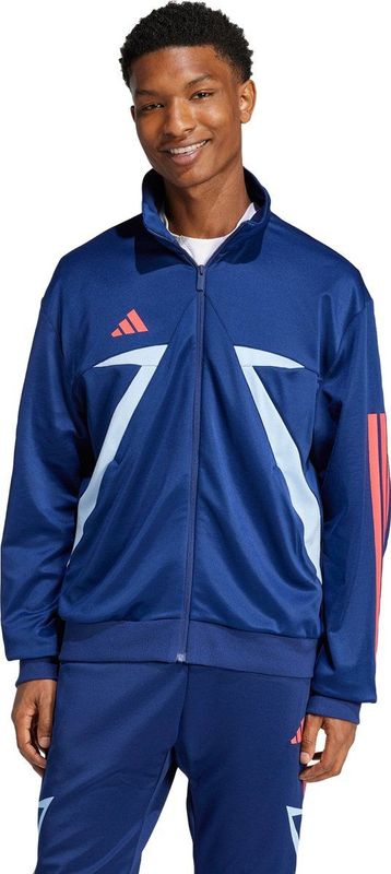adidas - House of Tiro - Sportjack - Multikleur - 70% Gerecycled Polyester