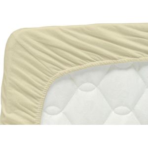 Briljant topper hoeslaken  80x220 ecru