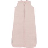 Meyco Baby Uni pre-washed hydrofiele slaapzak zomer - soft pink - 90cm