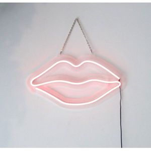 Really Nice Things – Neon (LED) Lips Wandlamp Roze