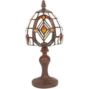 Tiffany lamp - lumilamp - glas - tafellamp - bureaulamp Tiffany - Ø 13*23 CM