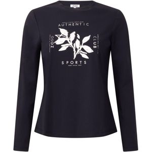 Zoso T-shirt Rosa 254 0008 Navy Dames Maat - M