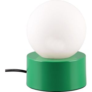 LED Tafellamp - Trion Stenu - E14 Fitting - 1 lichtpunt - Max 25W - Groen - Metaal