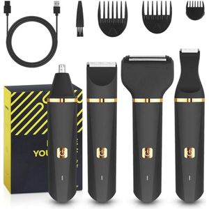 Elektrisch Scheerapparaat voor Vrouwen, Elektrisch Scheerapparaat voor Vrouwen voor Gezicht/Neus/Wenkbrauwen/Onderarmen/Benen/Pubisch Haar, Trimmer voor Mannen/Mannen/Dieren