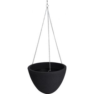 Nampook Hangbloempot 33 Cm Zwart