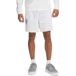Under Armour - Rival Terry - Korte Broek - Wit