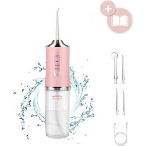 BeautyFitXL® - Waterflosser PRO - Monddouche - Draadloos - Water Flosser 4 Opzetstukken