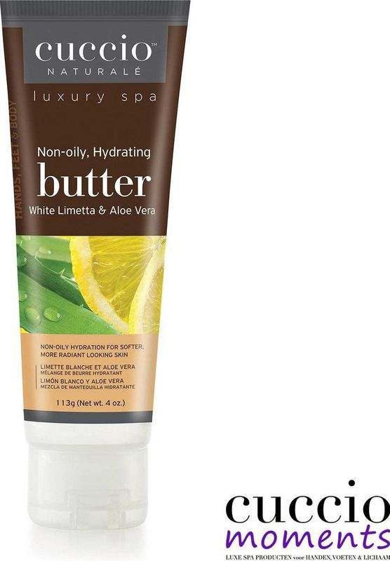 Cuccio - Butterblend - Bodylotion - 113 gr - White Limetta & Aloe Vera