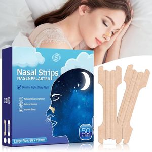 Equivera Neuspleisters - Neusstrips - Anti-Snurk Strips - Anti-Snurk Pleisters - Neusspreider - Ondersteuning Ademhaling - Hulpmiddel tegen Snurken