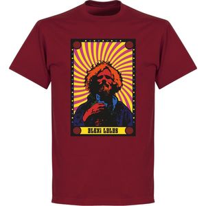 Lalas Psychadelic T-Shirt - Bordeaux - L
