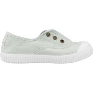 Victoria - 1915 - Unisex Plimsolls - Melon - Recycled Organic Cotton