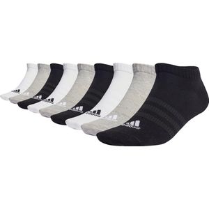 SOKKEN 9 paar adidas Sportswear laag uitgesneden sneakersokken, unisex korte sokken