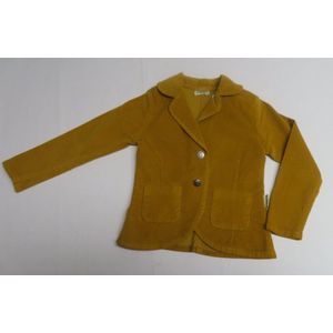 Vestje - Meisjes - Oker - rib - Effen - 5 jaar 110