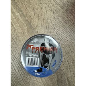 Premier Socktape SGR 38mm x 20 meter sky blauw