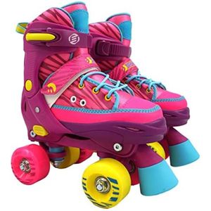 Equivera Rolschaatsen Meisjes - Skeelers Meisjes - Rolschaatsen Kinderen - Cadeautip voor uw kind!