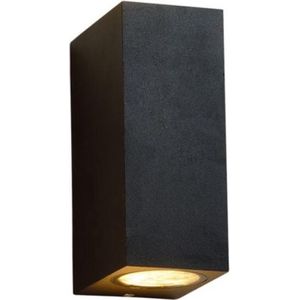 Olucia Corella - Moderne Buiten wandlamp - Aluminium - Zwart