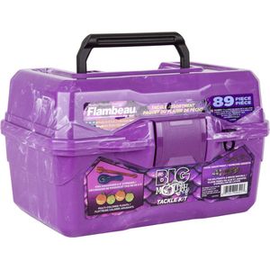 Flambeau Big Mouth Tackle Box Kit Purple Swirl | Viskoffer