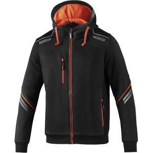 Sparco COLORADO – Technische Hoodie met Full Zip en Reflecterende Details