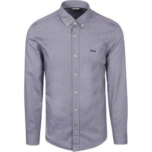 BOSS Hal Overhemd Blauw - Maat 40 - Heren - Overhemden Formeel