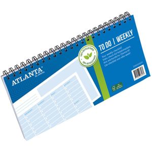 Djois Atlanta Things To Do Weekly - 100% gerecycled papier - FSC - voordeelpak 5 stuks
