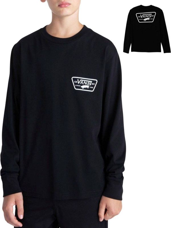 VANS Shirt  zwart / wit