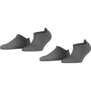 Esprit - Active Basic - Sneakersokken - Grijs - 2-Pack - Duurzaam Biologisch Katoen