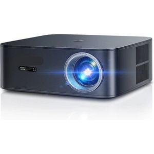 Beamer - Projector - Mini Projector - 1000 ANSI Lumen – 30000 Lumen Helderheid – Auto-Focus – 4K Ondersteuning – EU Plug - FHD 1080P - Bluetooth & WIFI – AI Auto Focuc