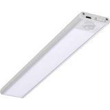 V-tac VT-8141 LED Kastverlichting met Sensor - 1.5W - Draadloos - 4000K - Zilver - Oplaadbaar