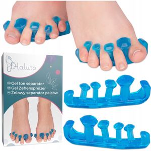 2x Gelijke Teen Spreider voor Hallux Valgus - Maat M