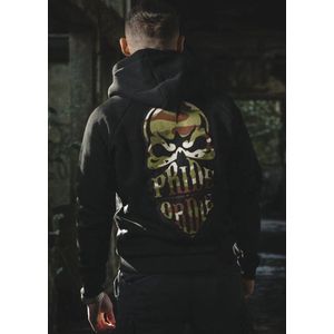 PRiDE or DiE Hoodie RECKLESS Jungle Camo Zwart - S