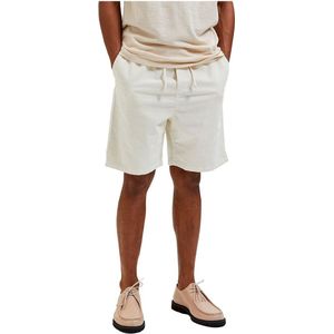 Selected - Loose Ashford Flex - Korte Broek - Wit - L