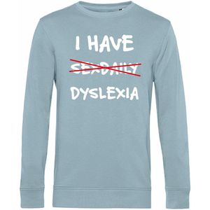 7431 - Sweater - Dyslexia-Blue Fog-M