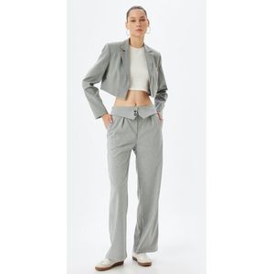 Normale taille Recht Palazzohose