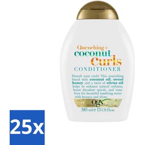 OGX - Coconut Curls - Conditioner - Krulverzorging - Voedend - 385 ml - Bulkverpakking - 25 stuks