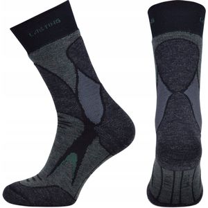 Lasting TRX Merino Sokken Zwart Maat S (34-37) - Wandelen en wintersport