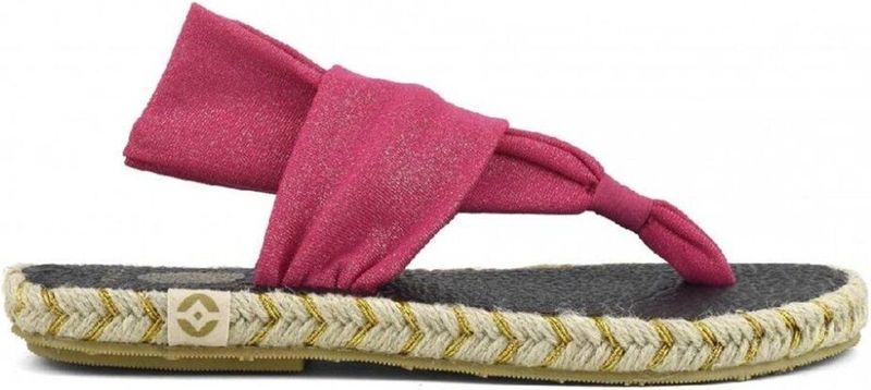 Nalho - NA0038--FUX-D9 - Sandalen - Dames - Ronde Tip - Textiel Bovenkant