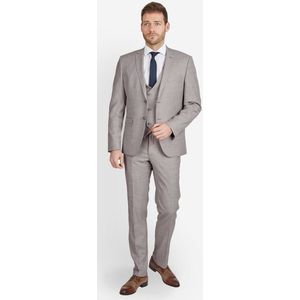Steffen Klein - Driedelig Pak - Taupe - Heren