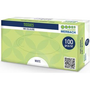 Merbach FSC tissues, 2-laags, extra zacht- 40 x 100 stuks voordeelverpakking