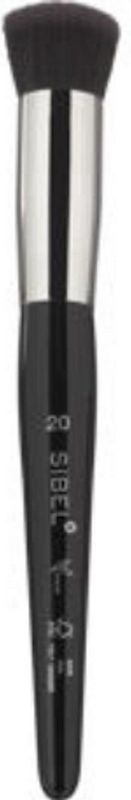 Sibel - Vegan Make-Up Brush 20 - Foundationkwast - Rond Platte Top