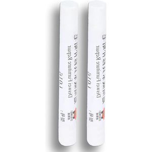 Meubels Kras Verf Krijt Verf Vloer Reparatie Krijt Meubel Reparatie Wax Krijt Patch Verf Krijt Voor Hout Afwerkingen Meubels Decoratieve Panelen - 2 Stuks (WIT)