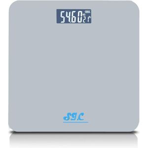 Digitale Personenweegschaal - Ultradun, Precisiesensor, LCD-display, Maximale capaciteit 150 kg
