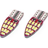 AMiO LED CANBUS Lamp - 24SMD 3014 T10e W5W - Wit - 12V