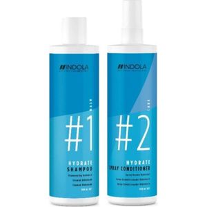 Indola - Hydrate Shampoo & Spray Conditioner - 2x 300ml
